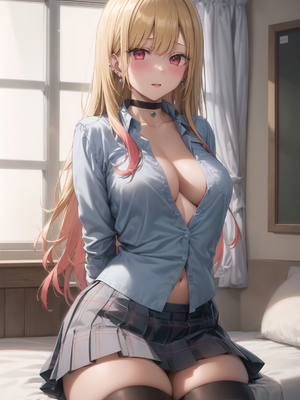 [ReverendGreatLove] 喜多川海梦_Marin.Kitagawa_Bedroom1_008