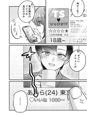 [あむぁいおかし製作所 (どろしぃ)] TSマッチングアプリが変えた俺のすべて_03