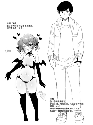 [めーすけ] ぽんこつサキュバスちゃんに押しかけ搾精逆レされる本｜被废柴小魅魔强行榨精逆推的本子 [中国翻訳]_46