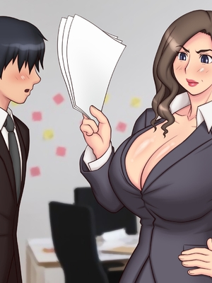 [逝印乳業 (逝印)] パワハラ女上司に出張先の旅館でブチ切れお仕置きエッチ!![AHU777个人机翻汉化]_005