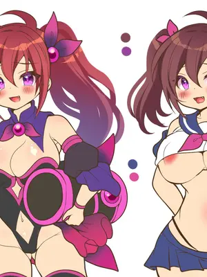 [あむぁいおかし製作所 (れいとうみかん)] 正義のTS魔法少女は性技になすすべなく負けちゃいました... [中国翻訳]_41