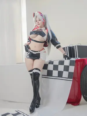 KANEKO_咔喵 - 碧蓝航线 欧根亲王 赛车服_22