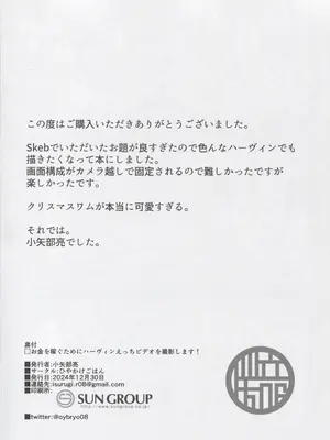 (C105) [ひやかけごはん (小矢部亮)] お金を稼ぐためにハーヴィンえっちビデオを撮影します! (グランブルーファンタジー) [张佳乐个人汉化]_37