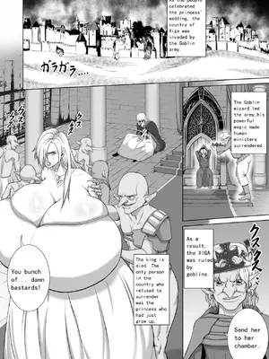 [ゴブリンの恥] 敗戦国の恶堕雌豚王女_22