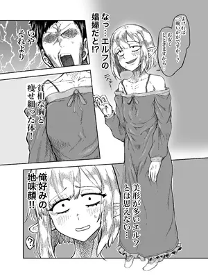[未確認性命体] 風呂嫌いな地味顔エルフの娼婦を騙して嫁にする_04