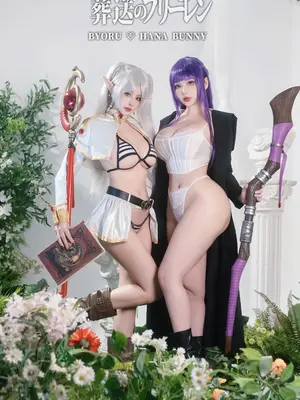 Byoru & Hana Bunny - Fern and Frieren Sousou no Frieren