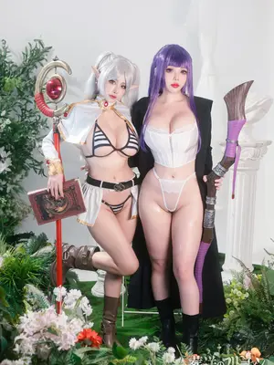 Byoru & Hana Bunny - Fern and Frieren Sousou no Frieren_02