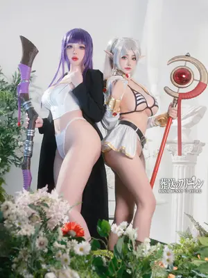 Byoru & Hana Bunny - Fern and Frieren Sousou no Frieren_05