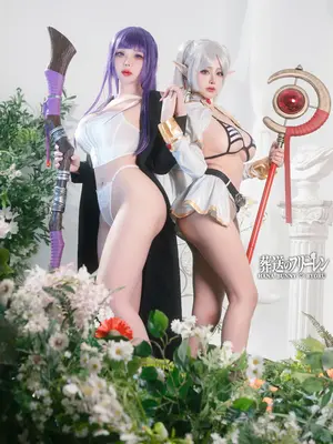 Byoru & Hana Bunny - Fern and Frieren Sousou no Frieren_06