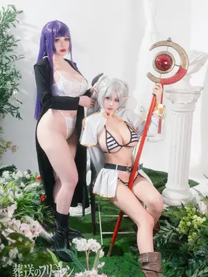 Byoru & Hana Bunny - Fern and Frieren Sousou no Frieren_07