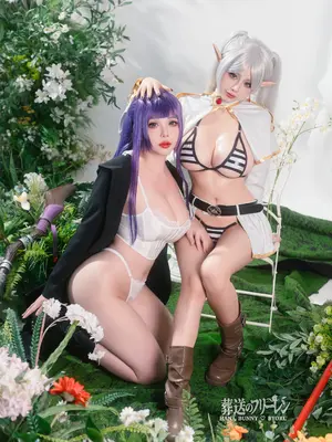 Byoru & Hana Bunny - Fern and Frieren Sousou no Frieren_12