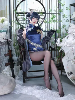 无影喵喵Ghost（影子喵Ghost） - 蔚蓝档案 龙华妃咲_04