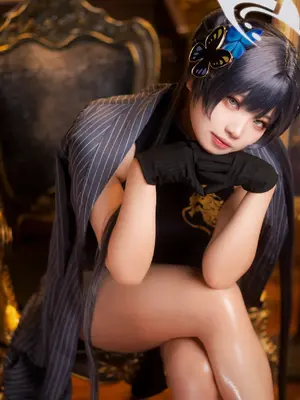 蔚蓝档案，妃咲，旗袍，_22