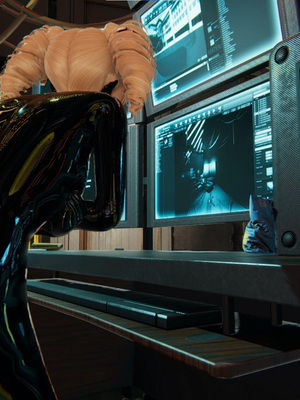 [胧月工坊]美少女的游戏直播03_046