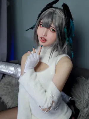 山崎レイナ - アークナイツ ホルハイヤ 縦セーター_24