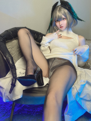 山崎レイナ - アークナイツ ホルハイヤ 縦セーター_47