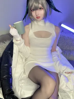 山崎レイナ - アークナイツ ホルハイヤ 縦セーター_68