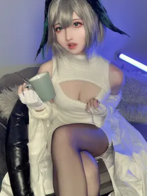 山崎レイナ - アークナイツ ホルハイヤ 縦セーター_69