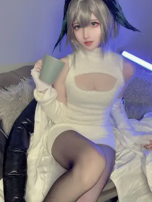 山崎レイナ - アークナイツ ホルハイヤ 縦セーター_71