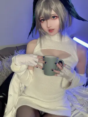 山崎レイナ - アークナイツ ホルハイヤ 縦セーター_73