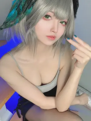 山崎レイナ - アークナイツ ホルハイヤ 縦セーター_76