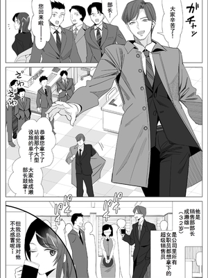 [北澤 産業] プライドの高いキャリア女子がバツイチ不良上司に寝取られる話 [廉价汉化组]_003