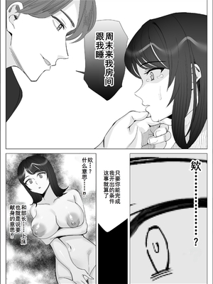 [北澤 産業] プライドの高いキャリア女子がバツイチ不良上司に寝取られる話 [廉价汉化组]_016