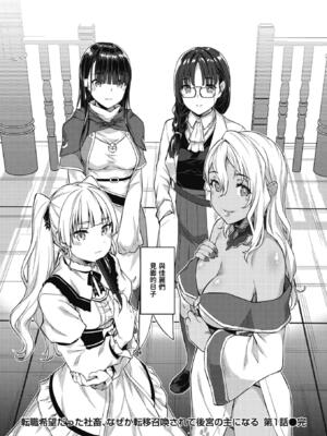 [燵成] 転職希望だった社畜、なぜか転移召喚されて後宮の主になる。 第1-4話 無修正 異世快楽天 Vol.30.35.40.42_0015