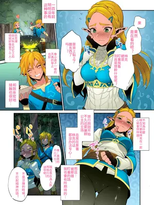 [もりっとこけ (もり苔)] ハイラル繁栄のための活動! (ゼルダの伝説 ブレス オブ ザ ワイルド) [中国翻訳] [カラー化] [無修正] [DL版]_04
