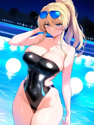 [Patreon] (Yeeting) Bismarck Zwei Crystal Clear Holiday Pool Party_090_2