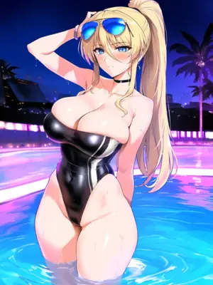 [Patreon] (Yeeting) Bismarck Zwei Crystal Clear Holiday Pool Party_093_5