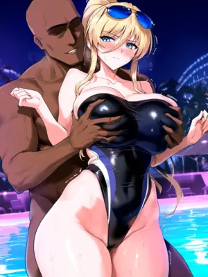 [Patreon] (Yeeting) Bismarck Zwei Crystal Clear Holiday Pool Party_115_27