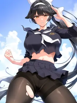 [Patreon] (Yeeting) takao (azur lane)(serafuku) (extra)(AI Generated)_029_29