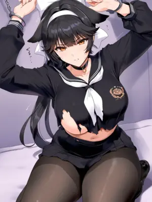 [Patreon] (Yeeting) takao (azur lane)(serafuku) (extra)(AI Generated)_042_42