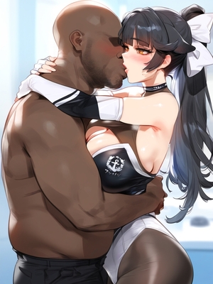 [Mr. Teardrop] (Request) 210 pages Takao (Race Queen) vs BBC + unused images (Patreon)