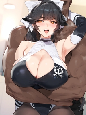 [Mr. Teardrop] (Request) 210 pages Takao (Race Queen) vs BBC + unused images (Patreon)_Image00008
