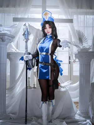 Rioko凉凉子 - 胜利女神：妮姬 梅登 冰玫瑰_03