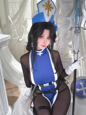 Rioko凉凉子 - 胜利女神：妮姬 梅登 冰玫瑰_33