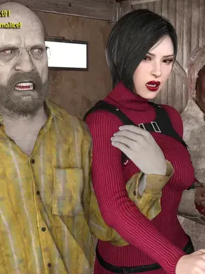 [Snow3D]Secret woman agent vs pig -chapter 1_00020