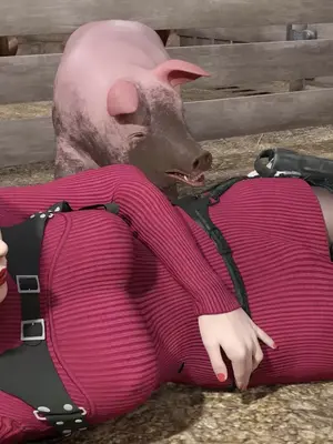 [Snow3D]Secret woman agent vs pig -chapter 1_00025