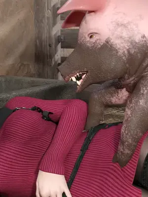 [Snow3D]Secret woman agent vs pig -chapter 1_00028