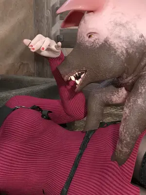 [Snow3D]Secret woman agent vs pig -chapter 1_00029