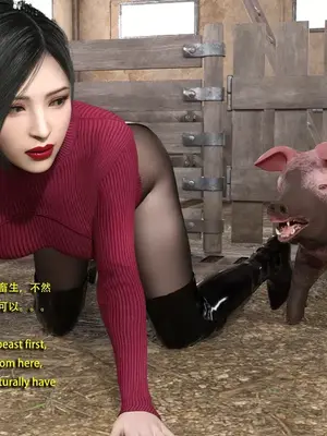 [Snow3D]Secret woman agent vs pig -chapter 1_00060