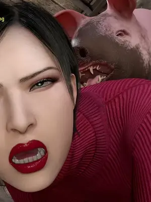 [Snow3D]Secret woman agent vs pig -chapter 1_00074