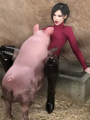 [Snow3D]Secret woman agent vs pig -chapter 1_00102