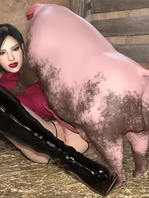 [Snow3D]Secret woman agent vs pig -chapter 1_00114