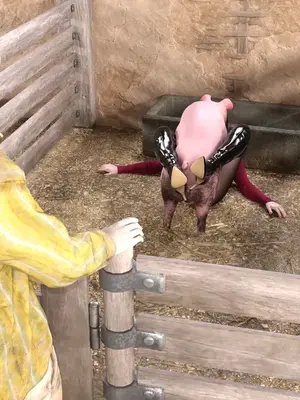 [Snow3D]Secret woman agent vs pig -chapter 2_00006