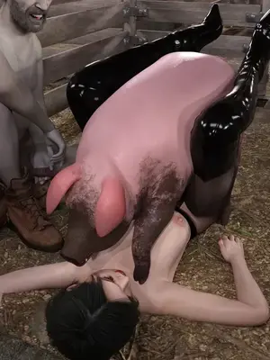 [Snow3D]Secret woman agent vs pig -chapter 2_00117