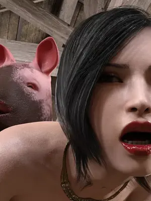 [Snow3D]Secret woman agent vs pig -chapter 4_00041