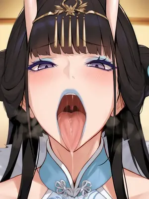 【ABYSOTH】Noshiro BBC blue lips oral [AI Generated]_a_010